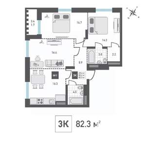 Фото квартиры на продажу (1)