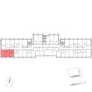 2-к квартира, вторичка, 51м2, 7/7 этаж