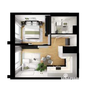 1-к квартира, вторичка, 36м2, 13/25 этаж