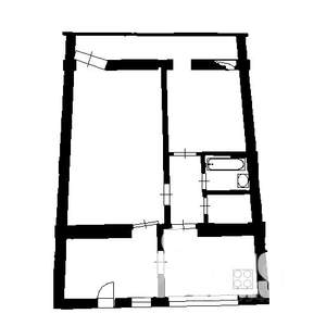 2-к квартира, вторичка, 48м2, 8/9 этаж