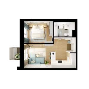 1-к квартира, вторичка, 33м2, 3/11 этаж