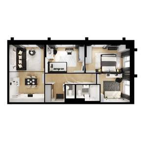 3-к квартира, вторичка, 75м2, 14/25 этаж