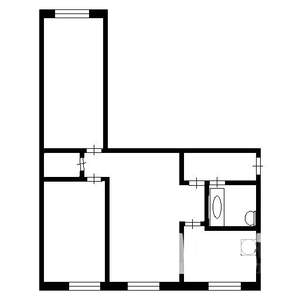 3-к квартира, вторичка, 63м2, 8/14 этаж