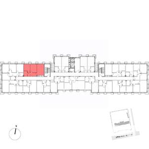 2-к квартира, вторичка, 51м2, 4/7 этаж