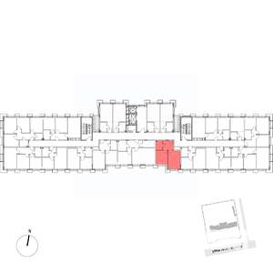 1-к квартира, вторичка, 36м2, 2/7 этаж