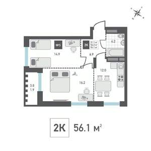 Фото квартиры на продажу (1)
