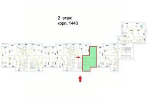 Студия квартира, вторичка, 58м2, 1/17 этаж