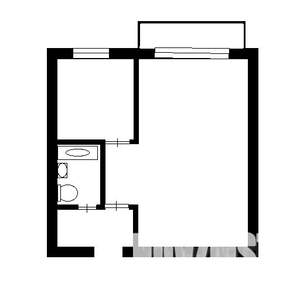 1-к квартира, вторичка, 35м2, 6/12 этаж