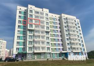 Студия квартира, вторичка, 46м2, 1/9 этаж