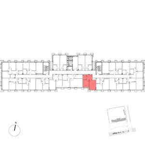 1-к квартира, вторичка, 36м2, 5/7 этаж