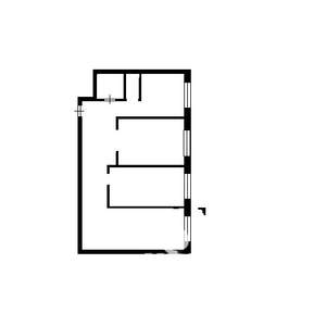 3-к квартира, вторичка, 57м2, 1/9 этаж