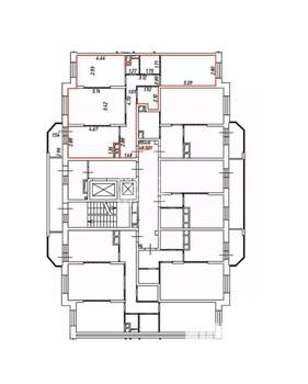3-к квартира, вторичка, 76м2, 8/16 этаж