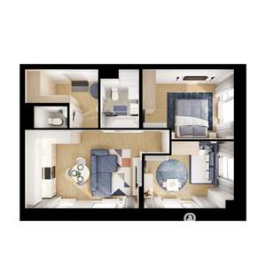 2-к квартира, вторичка, 54м2, 22/25 этаж