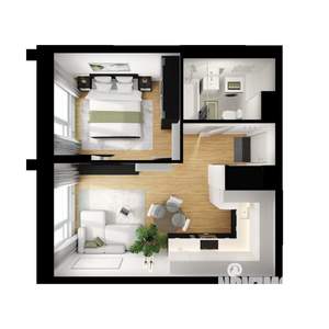 1-к квартира, вторичка, 36м2, 19/25 этаж