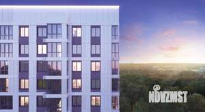 2-к квартира, строящийся дом, 56м2, 13/15 этаж