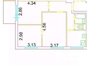3-к квартира, вторичка, 49м2, 8/9 этаж